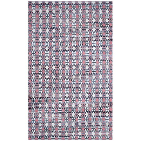 Safavieh Montauk Medium Rectangle Area Rug, Coral and Multicolor - 5 x 8 ft. MTK123D-5